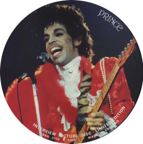 プリンス 限定盤 インタビューCD Interview Picture Disc